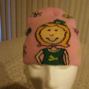 St. Patrick's Day beanie.